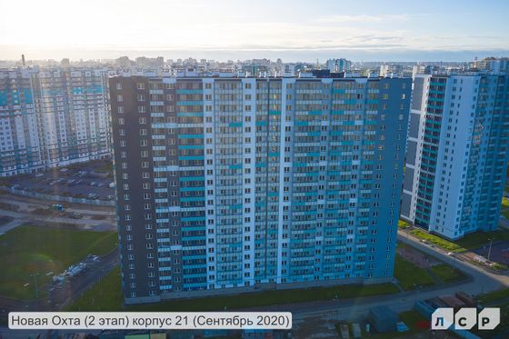 ЖК «Новая Охта», ал. Евгения Шварца, 7 — 3 кв. 2020 г.