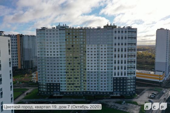 ЖК «Цветной город», Пейзажная ул., 4, к. 3 — 4 кв. 2020 г.