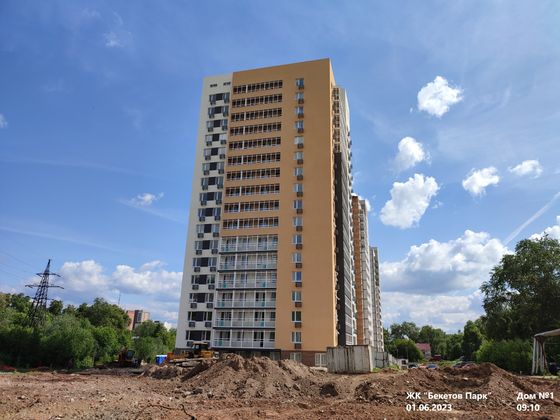 ЖК «Бекетов Парк», ул. Владимира Лузянина, 1 — 2 кв. 2023 г.