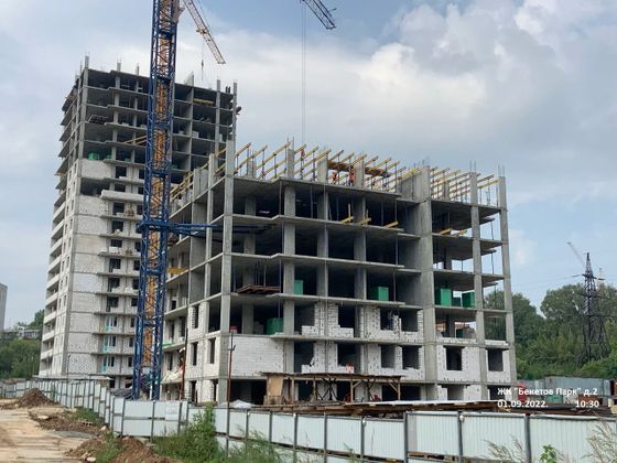 ЖК «Бекетов Парк», ул. Владимира Лузянина, 2 — 3 кв. 2022 г.