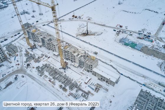 ЖК «Цветной город», Пахомовская ул., 26 — 1 кв. 2022 г.