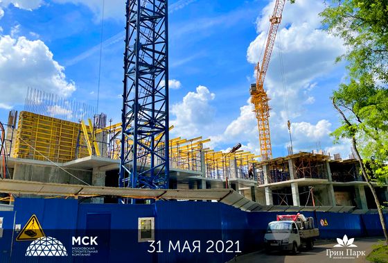 ЖК «Грин Парк», ул. Раздорская, 2А — 2 кв. 2021 г.