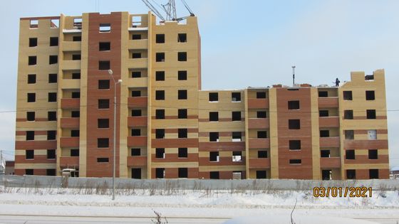 ЖК «Запрудный», пр. Уральский, 95 — 1 кв. 2021 г.