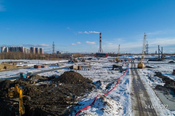 Квартал «Живи! В Рыбацком», ул. Гудиловская, 9 — 1 кв. 2022 г.