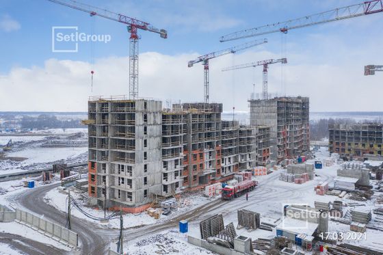 ЖК «Чистое небо», Арцеуловская ал., 17 — 1 кв. 2021 г.