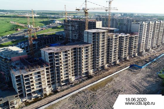 ЖК ЦДС «Московский», Пулковское ш., 42, к. 6 — 2 кв. 2020 г.