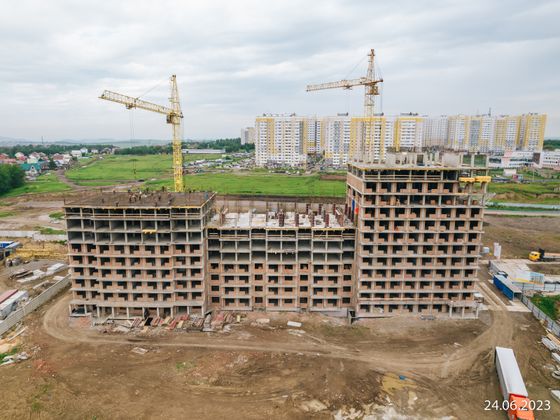 ЖК «Енисейская слобода», ул. Соколовская, 64 — 2 кв. 2023 г.