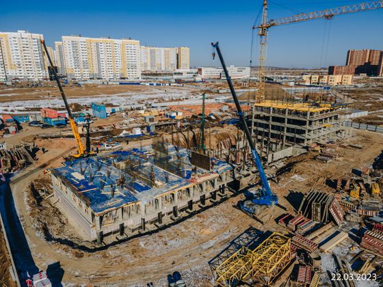 ЖК «Енисейская слобода», ул. Соколовская, 64 — 1 кв. 2023 г.