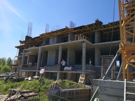 ЖК «Алые паруса», ул. Красноборская, 38, к. 3 — 2 кв. 2021 г.