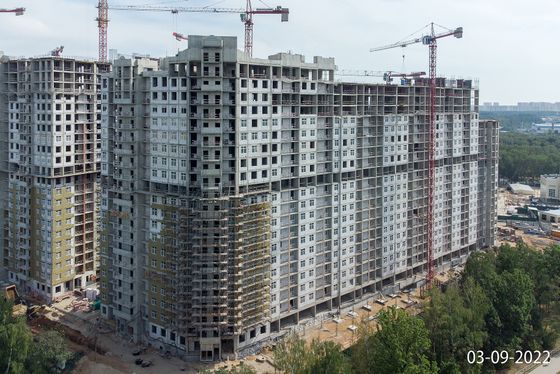 ЖК «Рассказово», бул. Андрея Тарковского, 10 — 3 кв. 2022 г.