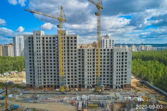 ЖК «Ньютон», ул. Академика Макеева, 34 — 3 кв. 2020 г.