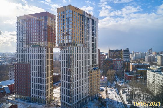 Квартал Кутузов Град, 2-й пер. Петра Алексеева, 5 — 1 кв. 2021 г.