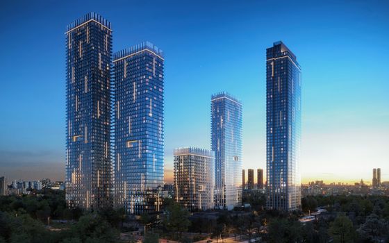 Квартал небоскрёбов Upside Towers