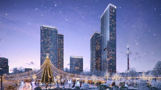 Квартал небоскрёбов Upside Towers