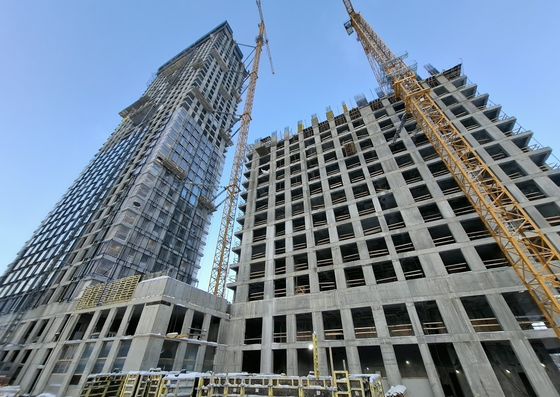 Квартал небоскрёбов Апсайд Тауэрс — 1 кв. 2026 г.