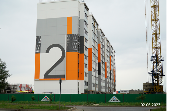 ЖК «Новые просторы», пр. Яшьлек, 6А/1 — 2 кв. 2023 г.