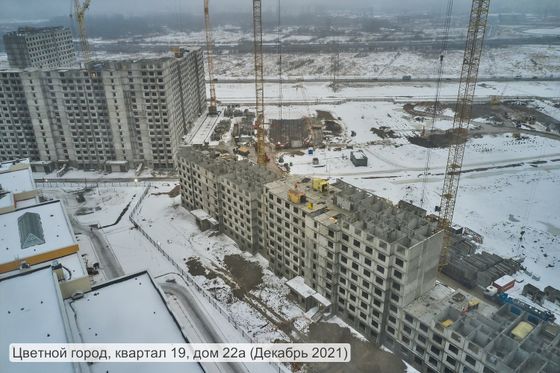 ЖК «Цветной город», Пейзажная ул., 24, к. 3 — 4 кв. 2021 г.