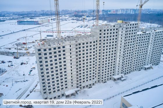 ЖК «Цветной город», Пейзажная ул., 24, к. 3 — 1 кв. 2022 г.