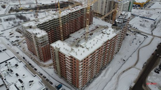 ЖК «iD Kudrovo» (Айди Кудрово), пр. Строителей, 5, к. 1 — 4 кв. 2021 г.