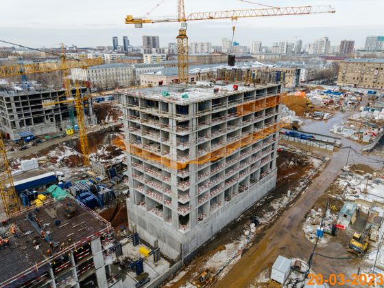 ЖК «Руставели 14», ул. Добролюбова, 8, к. 3 — 1 кв. 2023 г.