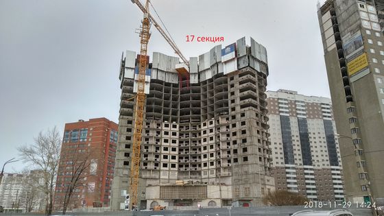 ЖК «Центральный», ш. Московское, 25 — 4 кв. 2018 г.