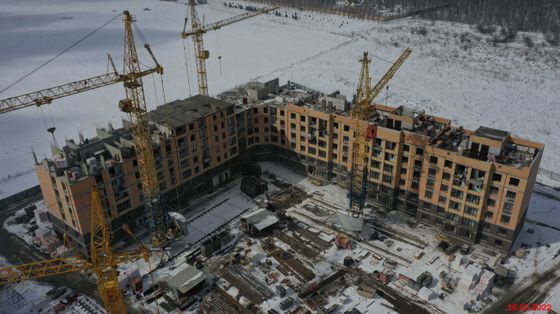 ЖК «Российский», ул. Матрены Наздрачевой, 3/3, к. 2 — 1 кв. 2022 г.