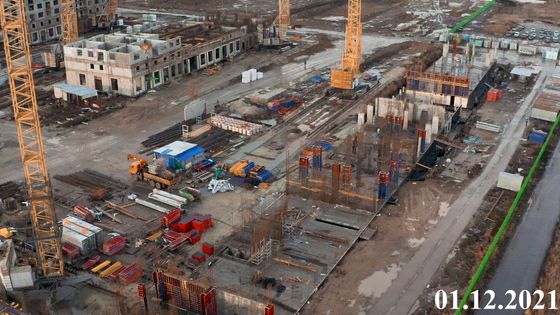ЖК «Лугометрия», ул. Яшиной, 4 — 4 кв. 2021 г.