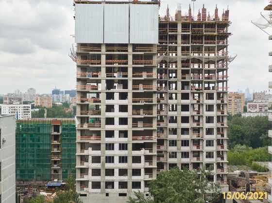 ЖК «TopHILLS» (ТопХиллс), Электролитный проезд, 7 — 2 кв. 2021 г.