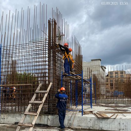 ЖК «Корсо Резиденс», ул. Сурикова, 21А — 3 кв. 2021 г.