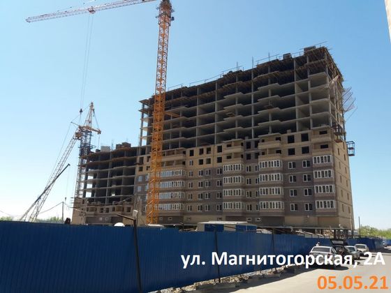 ЖК «Екатерининский», Магнитогорская ул., 2А — 2 кв. 2021 г.