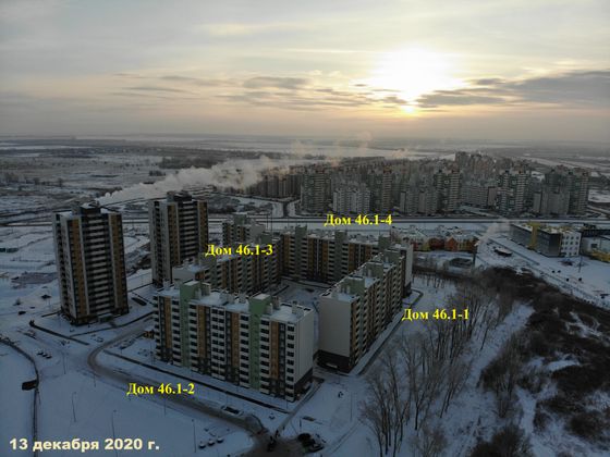 Жилой район «Южный город», ул. Челышевская, 10 — 4 кв. 2020 г.