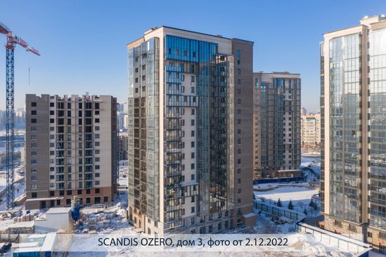 Микрорайон «SCANDIS OZERO» (Скандис Озеро), ул. Авиаторов, 22 — 4 кв. 2022 г.