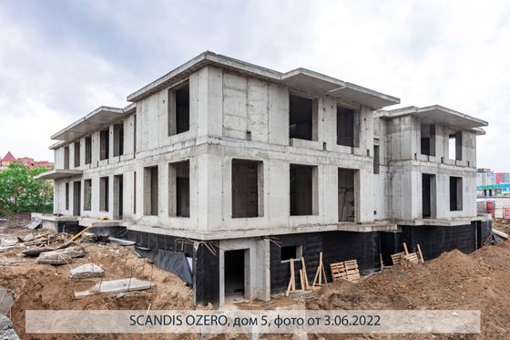Микрорайон «SCANDIS OZERO» (Скандис Озеро), ул. Авиаторов, 18 — 2 кв. 2022 г.