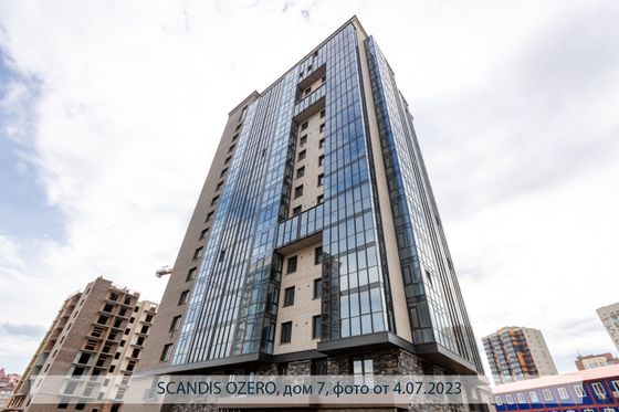 Микрорайон «SCANDIS OZERO» (Скандис Озеро), ул. Авиаторов, 32 — 3 кв. 2023 г.