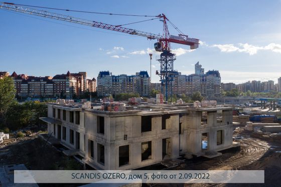 Микрорайон «SCANDIS OZERO» (Скандис Озеро), ул. Авиаторов, 18 — 3 кв. 2022 г.