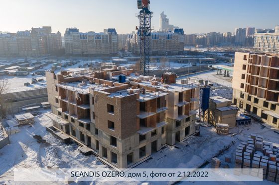 Микрорайон «SCANDIS OZERO» (Скандис Озеро), ул. Авиаторов, 18 — 4 кв. 2022 г.