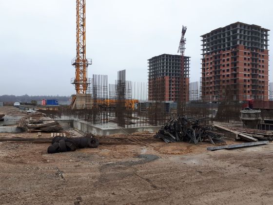 ЖК «1-ый Юго-Восточный микрорайон», ул. Академика Насоновой, 1В — 4 кв. 2020 г.