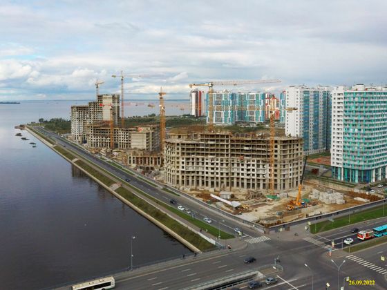ЖК «Огни залива», ул. Маршала Захарова, 10 — 3 кв. 2022 г.