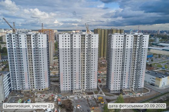ЖК «Цивилизация», ул. Крыленко, 6, к. 2 — 3 кв. 2022 г.