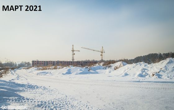 ЖК «Экопарк Сосновый», ул. Борцов Революции, 1А, к. 7 — 1 кв. 2021 г.