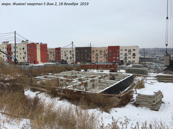 Микрорайон «Живём!», ул. Кедровая, 3А — 4 кв. 2019 г.