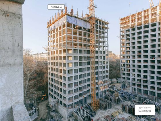 ЖК «Новоданиловская 8», Новоданиловская наб., 8, к. 3 — 4 кв. 2021 г.