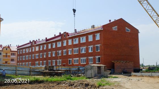 Микрорайон «Просторный», ул. Виктора Дубравина, 6 — 2 кв. 2021 г.