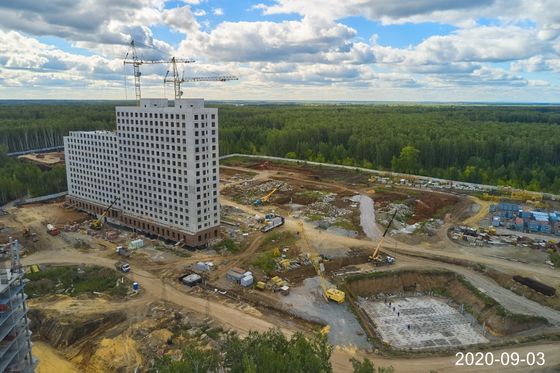 ЖК «Ньютон», ул. Академика Макеева, 36 — 3 кв. 2020 г.