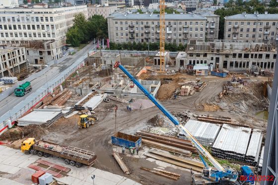 ЖК «Чёрная речка, 41», наб. Чёрной речки, 35 — 3 кв. 2022 г.