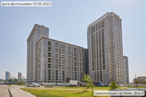 ЖК «Цивилизация на Неве», ул. Дыбенко, 3 — 2 кв. 2023 г.