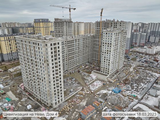 ЖК «Цивилизация на Неве», ул. Дыбенко, 3 — 1 кв. 2023 г.