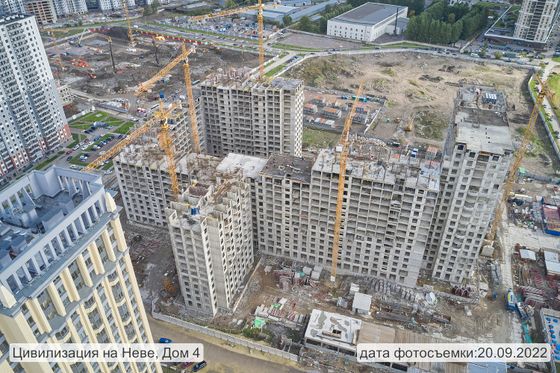 ЖК «Цивилизация на Неве», ул. Дыбенко, 3 — 3 кв. 2022 г.