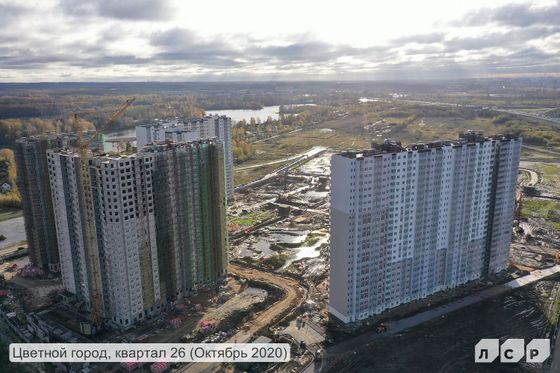 ЖК «Цветной город», Муринская дорога, 8, к. 1 — 4 кв. 2020 г.