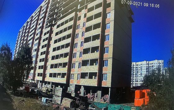 Дом «Пароход», ул. Корольковой, 20 — 3 кв. 2021 г.